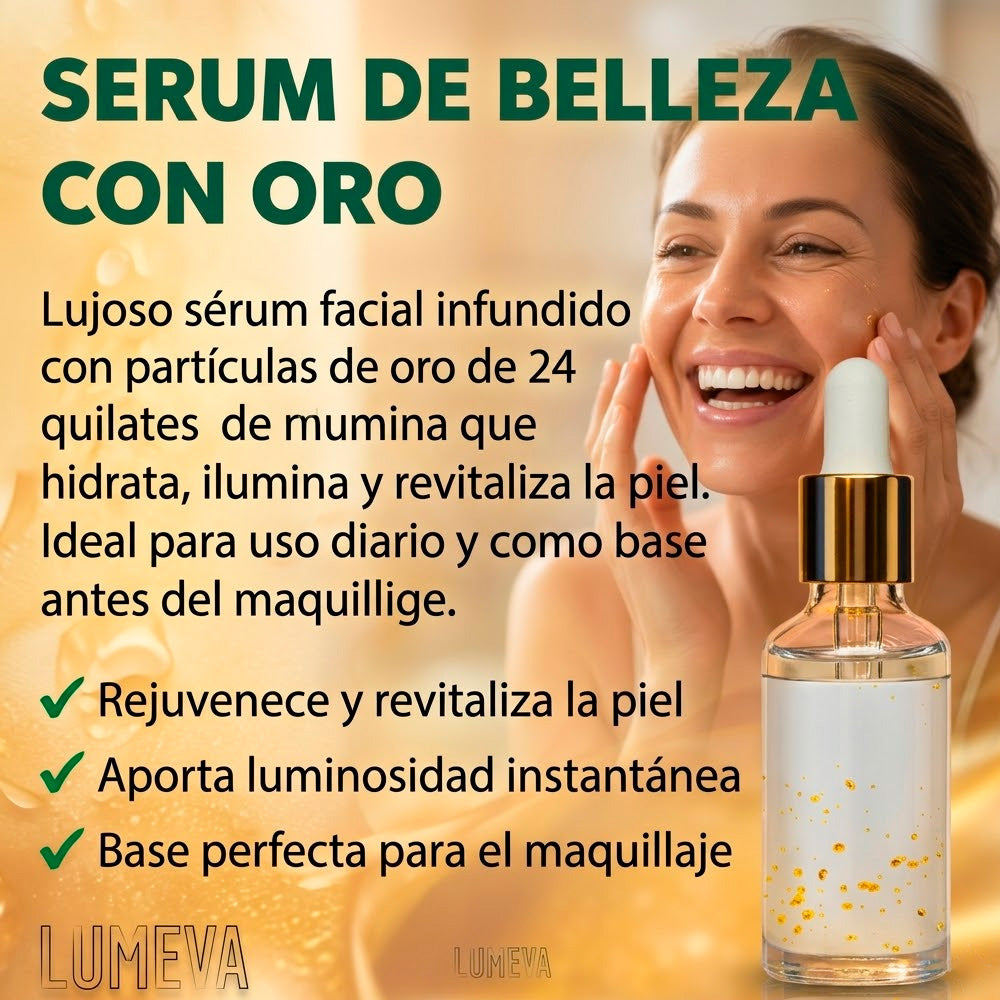 SERUM DE BELLEZA CON ORO